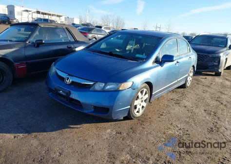 2010 Honda Civic Lx z USA, uszkodzony, nr VIN 2HGFA1F56AH519472